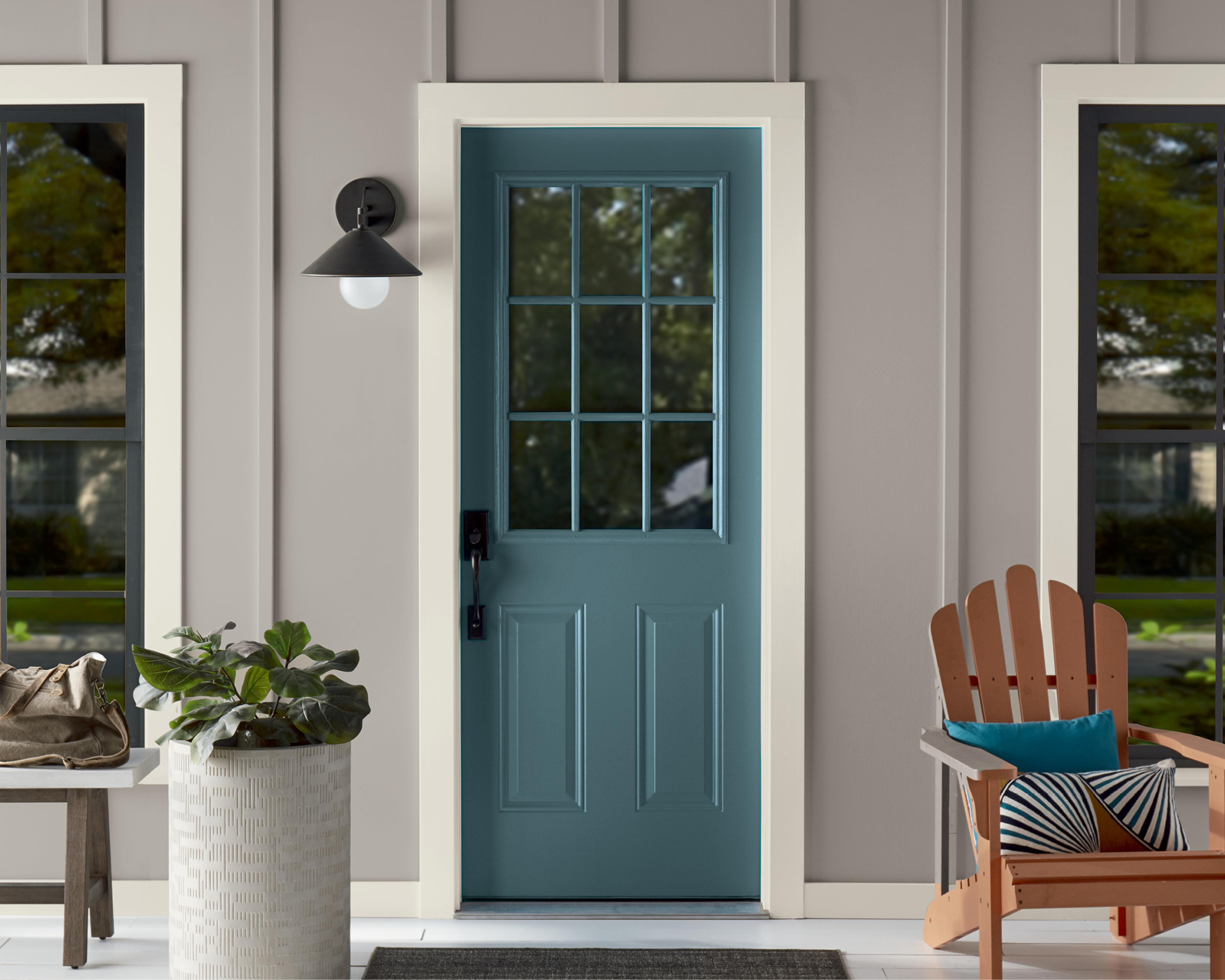 Exterior Door Painting